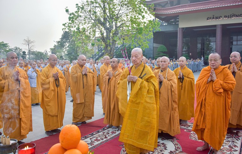 Lễ an cư kiết hạ có Đức Pháp chủ GHPGVN quang lâm